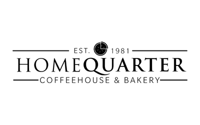 HomeQuarter Coffeehouse & Bakery logo - Saskatoon cafe venue.
